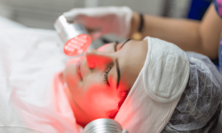 With LED Light Therapy